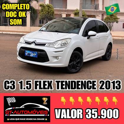 CITROËN C3 1.5 TENDANCE 8V FLEX 4P MANUAL